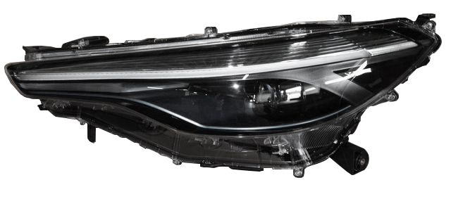 HEAD LAMP LHD HYBRID W/LED & PROJECTOR W/BLUE TRIM LH